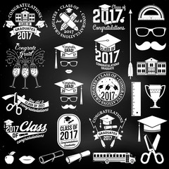 Vector Class of 2017 badge.