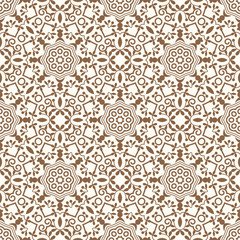 Arabic, islamic, indian seamless pattern