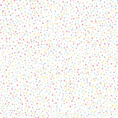 Simple confetti  background. Pastel seamless pattern. Vector illustration.