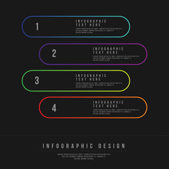 Minimal Style Vector infographic template. Business concept for content, diagram, flowchart, steps, parts, timeline infographics, workflow layout, chart