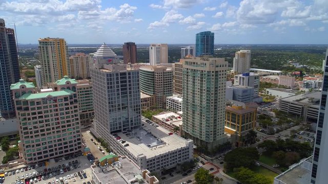 Construciton Icon Las Olas aerial video