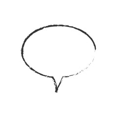 Fototapeta premium skecth bubble speech message vector illustration eps 10