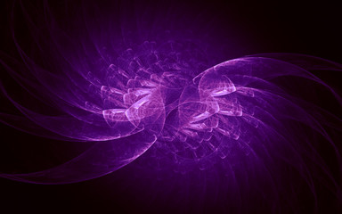 abstract fractal light background