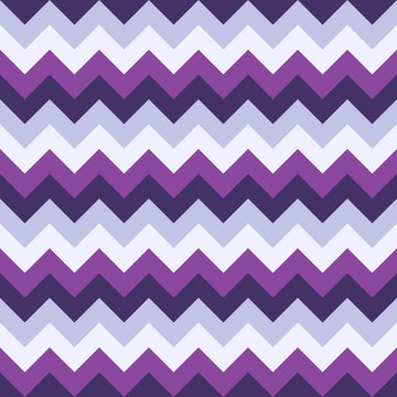 Chevron pattern seamless vector arrows geometric design colorful  purple lilac white magenta