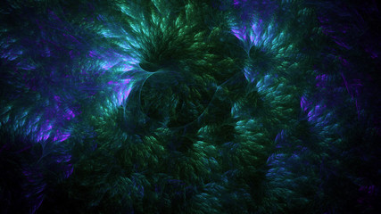 abstract fractal light background