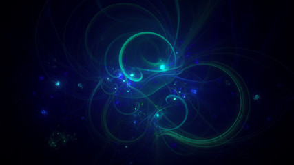 abstract fractal light background