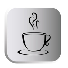 delicious coffee cup icon vector illustration design