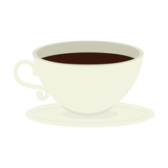 delicious coffee cup icon vector illustration design