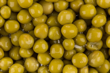 Marinated green peas
