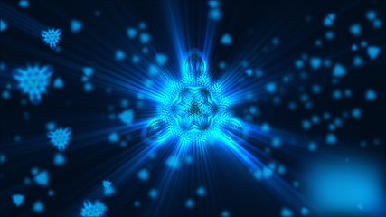 Abstract ring background with luminous swirling backdrop. Glowing spiral. Energy  tunnel. Shine  frame with light effect. Glowing cover.