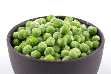 Green frozen peas