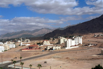View of Aqaba, Jordan
