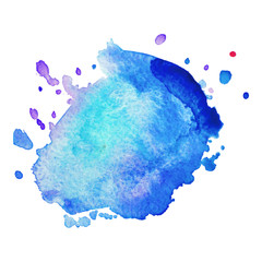 Abstract hand drawn watercolor background