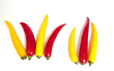 Hot Peppers Flames