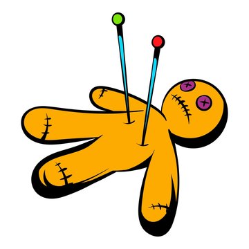 Voodoo Doll Icon, Icon Cartoon