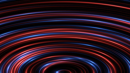 Beautiful light flares. Glowing streaks dark background. Luminous abstract sparkling lined background. .light effect wallpaper. Elegant style. Web concept virtual cyberspace structure