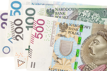 Polskie pieniądze.