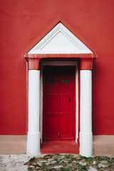 Red door