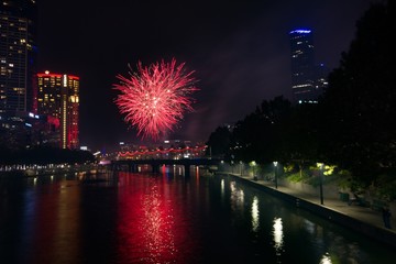 Chinese New Year Melbourne Fireworks 2017