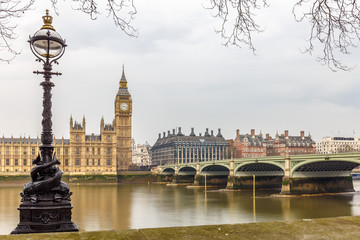Big ben and Houses of parliament on long exposure