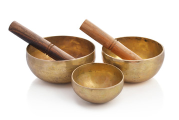 Tibetan handcrafted singing bowls