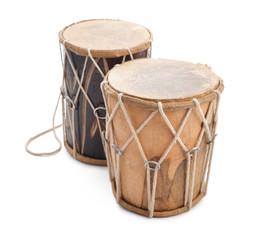 Traditional Indian drums
