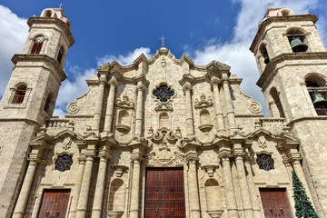 Fototapeta na wymiar Cathedral of Havana