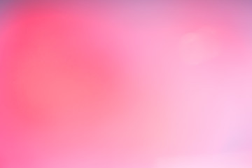Abstract blur light gradient  red and pink soft pastel color wallpaper background.