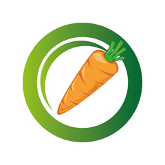 fresh vegetable healthy food vector illustration design