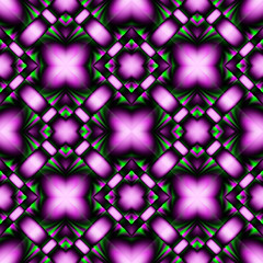 complex seamless pattern of rhombuses