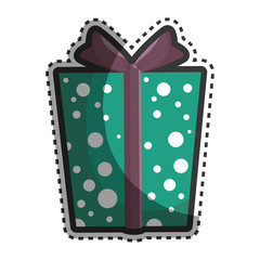 giftbox present isolated icon vector illustration design