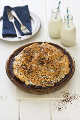 Chocolate meringue pie 