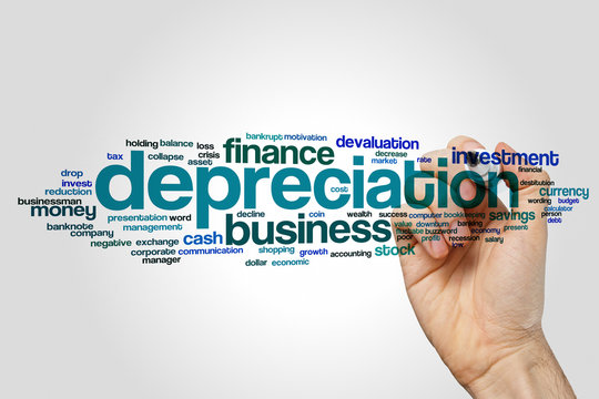 Depreciation word cloud