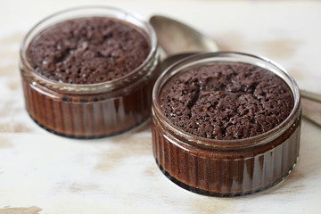 Chocolate pudding cakes