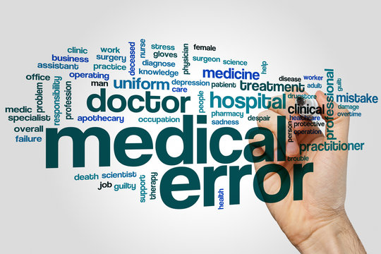 Medical Error Word Cloud