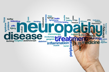 Neuropathy word cloud