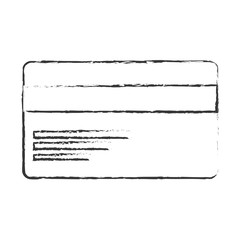 credit card plastic money vector illustration design