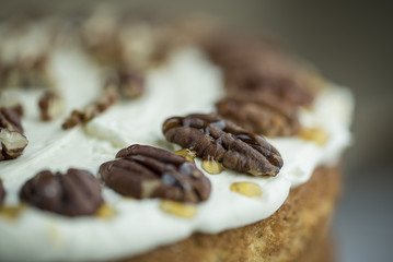 pecan and maple syrup cake
