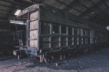 Abandoned Box Car