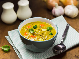 Cream vegetable soup