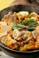 キムチ鍋 　KIMUCHI hot pot