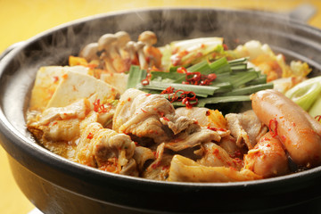 キムチ鍋 　KIMUCHI hot pot