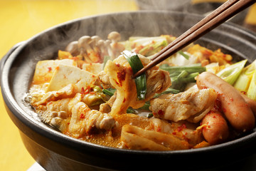 キムチ鍋 　KIMUCHI hot pot
