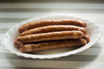 Frankfurter sausages