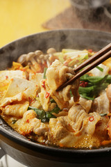 キムチ鍋 　KIMUCHI hot pot
