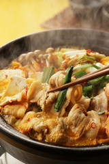 キムチ鍋 　KIMUCHI hot pot