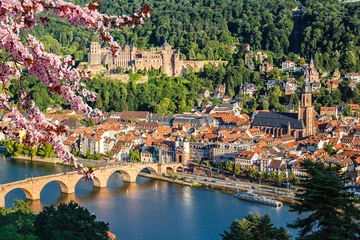 Blick auf Heidelberg im Frühjahr, Deutschland © sborisov