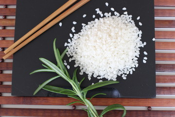 sushi preparation, preparing sushi, preparing japanese food, component of sushi, component od Japanese food, sushi, wasabi, sesame, black sesame, ginger, red ginger, rice for sushi, rice, special rice