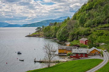 Fototapeta na wymiar Hardanger fjord, Norway.