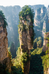Zhangjiajie National Park, China. Avatar mountains